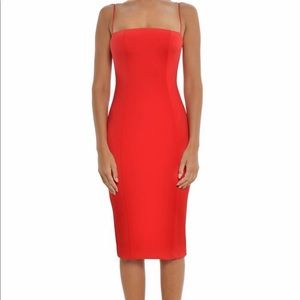 NWT Misha Collection Red Sophie Dress